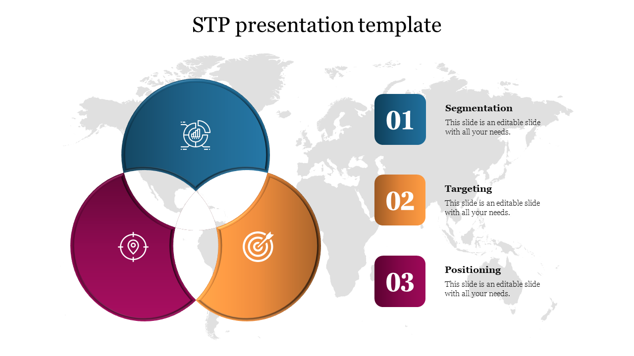 Splendiferous STP Presentation Template PPT Slides